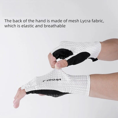 Breathable Half Finger Sports Gloves for Cycling and Outdoor Activities