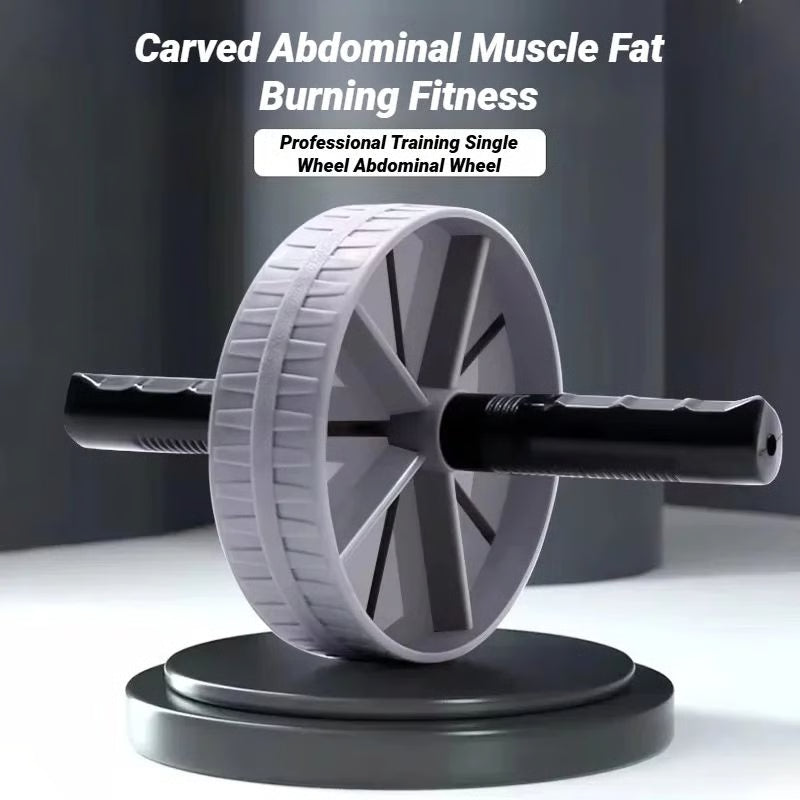 Heavy-Duty Abdominal Wheel Roller for Core Strength and Muscle Training