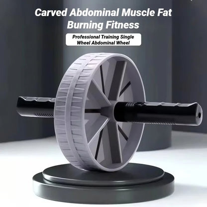 Heavy-Duty Abdominal Wheel Roller for Core Strength and Muscle Training