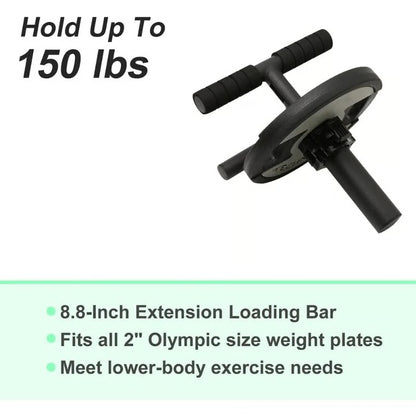 Tibialis Anterior Trainer Bar With Weight Plate Holder