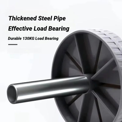 Heavy-Duty Abdominal Wheel Roller for Core Strength and Muscle Training