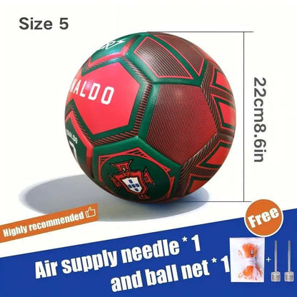 Official Size Soccer Ball for Training and Match Play