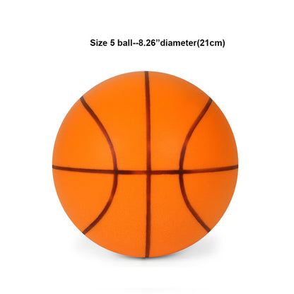 Indoor Basketball High Bounce Silent Dribbling Foam Ball Noiseless Non-deforming For Training