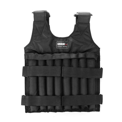 Adjustable Weighted Training Vest for Running & Strength Training – Heavy Duty Fitness Weight Vest