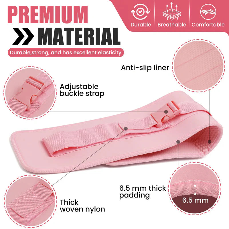Dumbbell Hip Thrust Belt, Comfortable for Kettlebells, Plates, Exercise Thrust Belt, Thicken & Widen