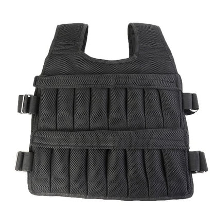 Adjustable Weighted Training Vest for Running & Strength Training – Heavy Duty Fitness Weight Vest