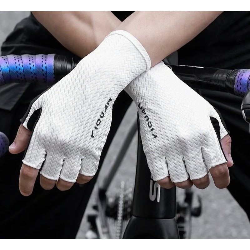 Breathable Half Finger Sports Gloves for Cycling and Outdoor Activities