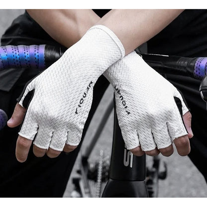 Breathable Half Finger Sports Gloves for Cycling and Outdoor Activities